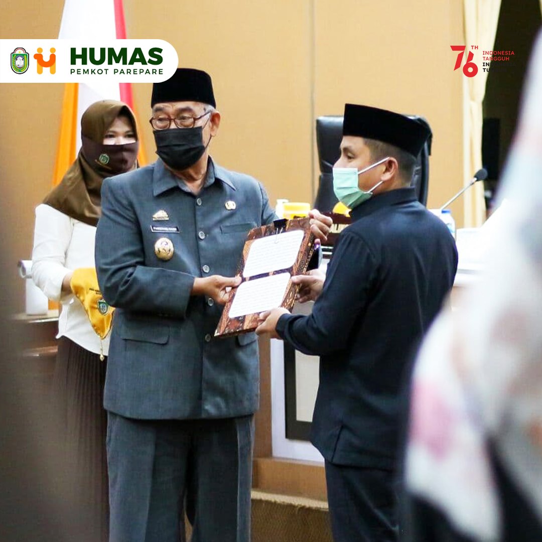 DPRD-Pemkot Parepare Setujui Penetapan Perda Perubahan Ketiga Tentang Retribusi Jasa Usaha